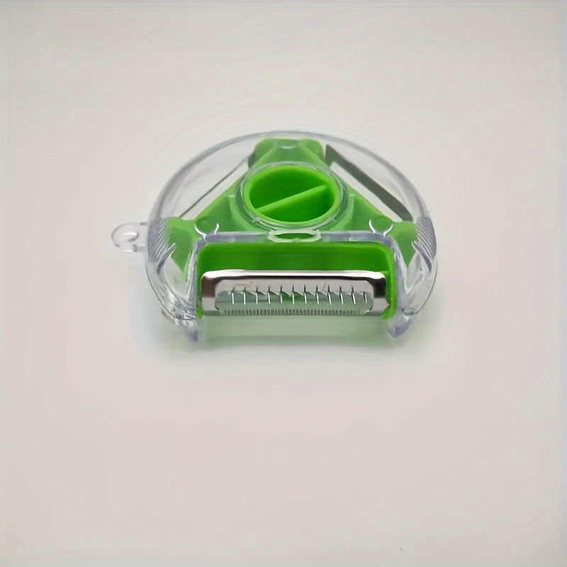 3-in-1 Multifunctional Fruit & Vegetable Peeler, Potato Julienne Cutter, Vegetable Slicer, Grater – Essential for Camping & RV