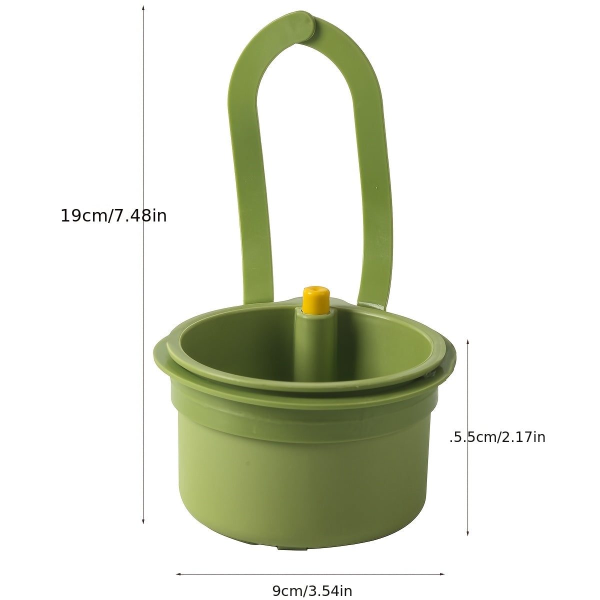 A Convenient & Easy-to-Use Drain Basket – Simple Press-Type Design, Filters Particles. This Wall-Mounted Sink Accessory is Perfect for Draining, Storing Sponges & Cloths – Ideal for Kitchen & Bathroom