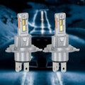 2-Pack LED Bulbs 6000K Super Bright White Light 60000 Lumens 200W Headlight H1/H4/H7/H11/9005/HB3/9006/HB4/9012 Universal, Fits Toyota, Nissan, Honda and Most Car Models, Copper Tube Design, No Decoding Errors