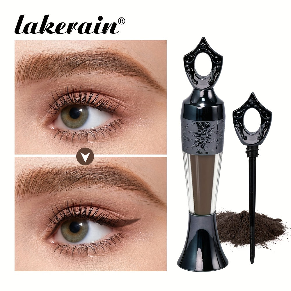 Lakerain 粉状眼线笔，棕色眼线笔，顺滑勾勒眼线，放大双眼，提升视觉效果，打造完美眼妆