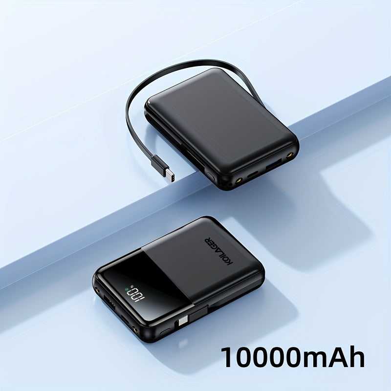 Brand New Upgraded Super Fast Charging Power Bank, Size with 10, Large Capacity, Includes Type-C Cable, Compatible with Iphone 15 Pro/16 Max/Android (22.5W/PD20W/LED Light), Portable Mobile Power Source