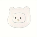 2 PET Cartoon Small Plates, Trash Plate, Square Dried Fruit Tray, Small Dish – Perfect for Kitchen Breakfast, Fruit, Bone Dish, Snacks, etc.