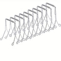 304 Stainless Steel Frying Tongs, Reusable Cooking Clips, Kitchen Tool Set for Frying Baking and Cooking Accessories