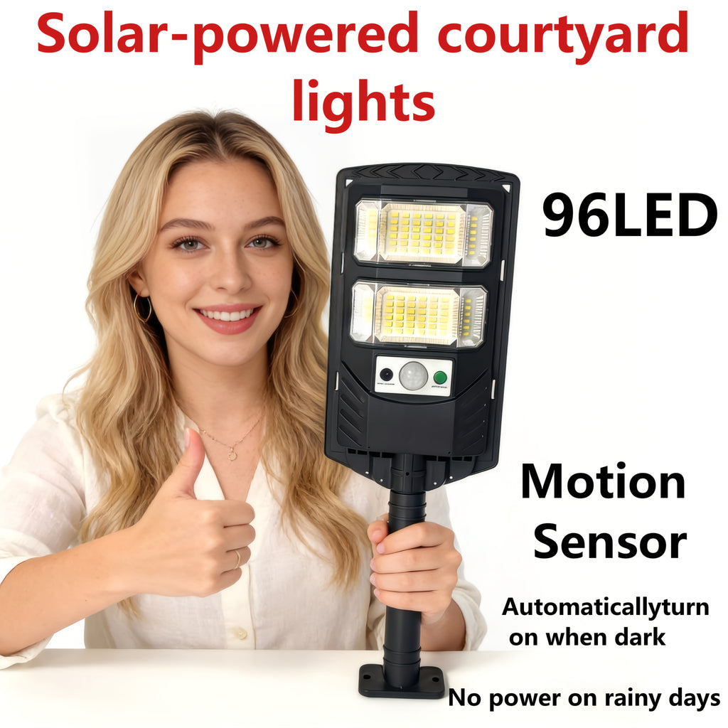 Golden Diamond Small 96LED Solar Street Light Outdoor Lighting