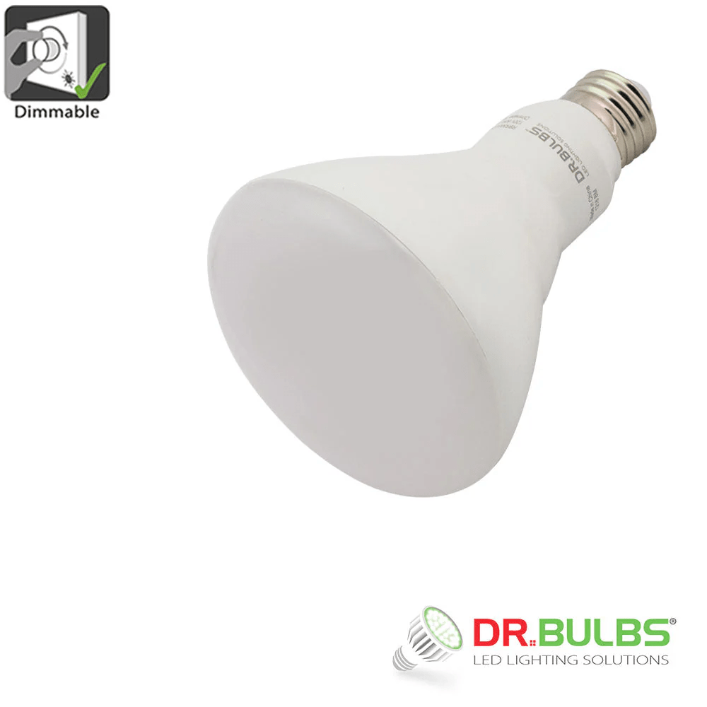 6-pack BR30 9W (65W equivalent) 3000K soft white dimmable LED bulb
