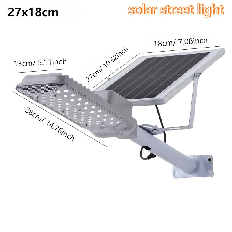 High Brightness Solar Street Light - Durable LED Lens Beads 6500K IP65 Waterproof Split-Type Solar Wall Light, Perfect for Garden, Garage, Commercial Lighting and Street Lighting
