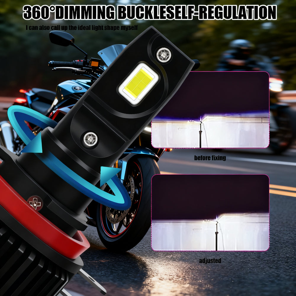 2Pcs 6000K CSP Chip LED Car Headlights H15 200W 60000LM Spotlight +800% Super Brightness, Error-Free Decoding, Fits Most Vehicles, Turbo Fan Fast Cooling Durable Driving Light, No Battery Included