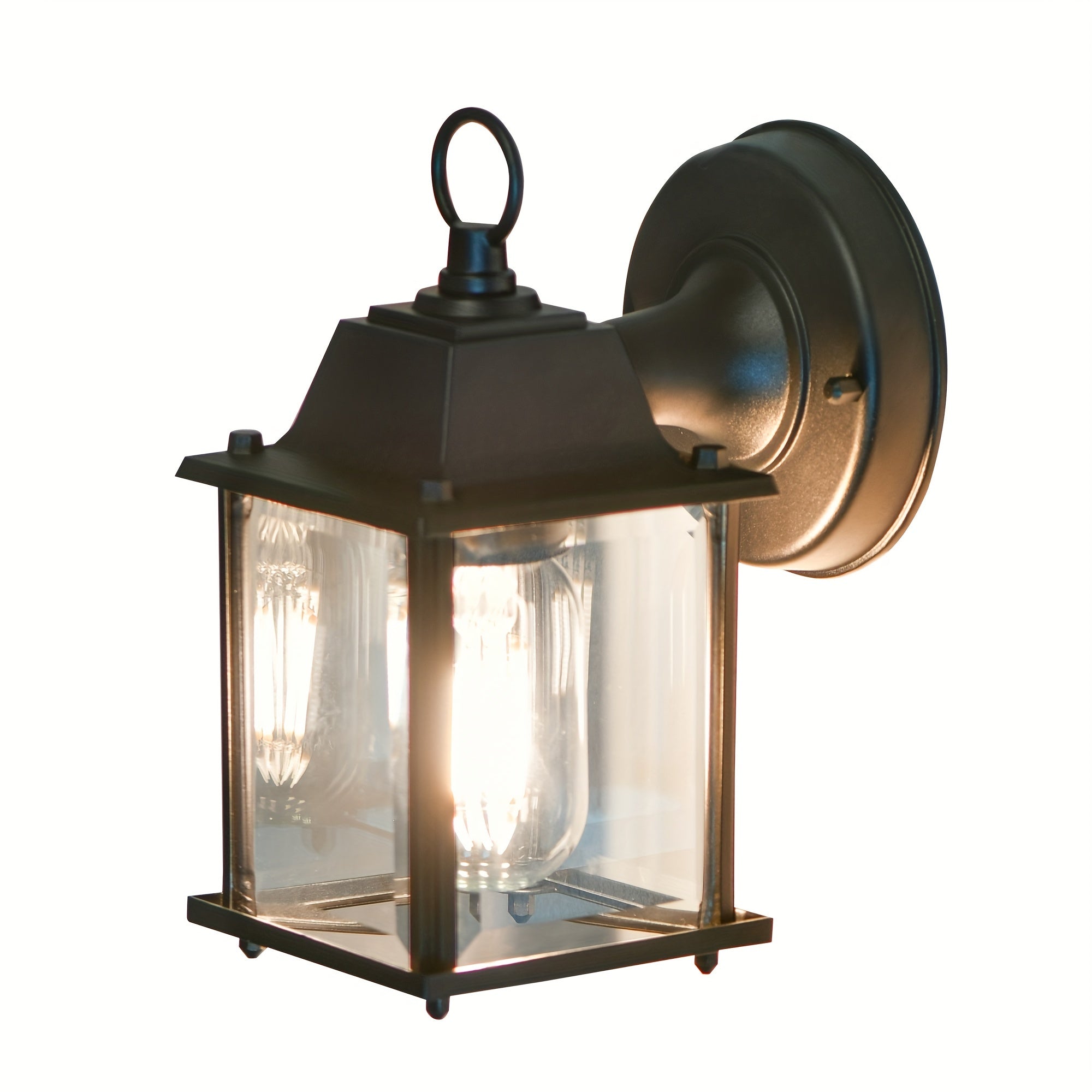 One-Piece Die-Cast Aluminum Outdoor Wall Light, Modern European-American Style, Durable, Corridor, Garden, Doorway Lighting Wall Sconce