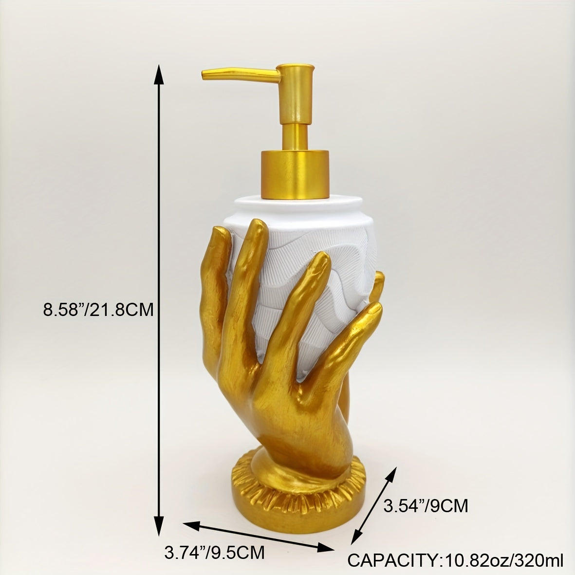 Gold Finger Creative Shaped Lotion Bottle