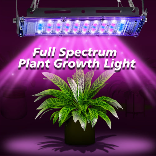 1/2/3/4 Heads 5V Grow Light with 50 LED Beads Each, USB Powered with On/Off Switch, Equipped with Hanging Rope, Polished Surface, High-Efficiency Heat Dissipation, Foldable & Space-Saving, Ideal for Vegetables