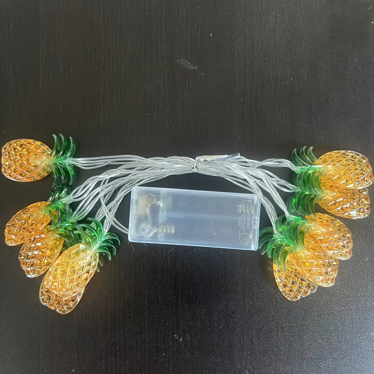 led创意室内水果菠萝灯小清新夏日清凉派对装饰氛围节日造型灯串