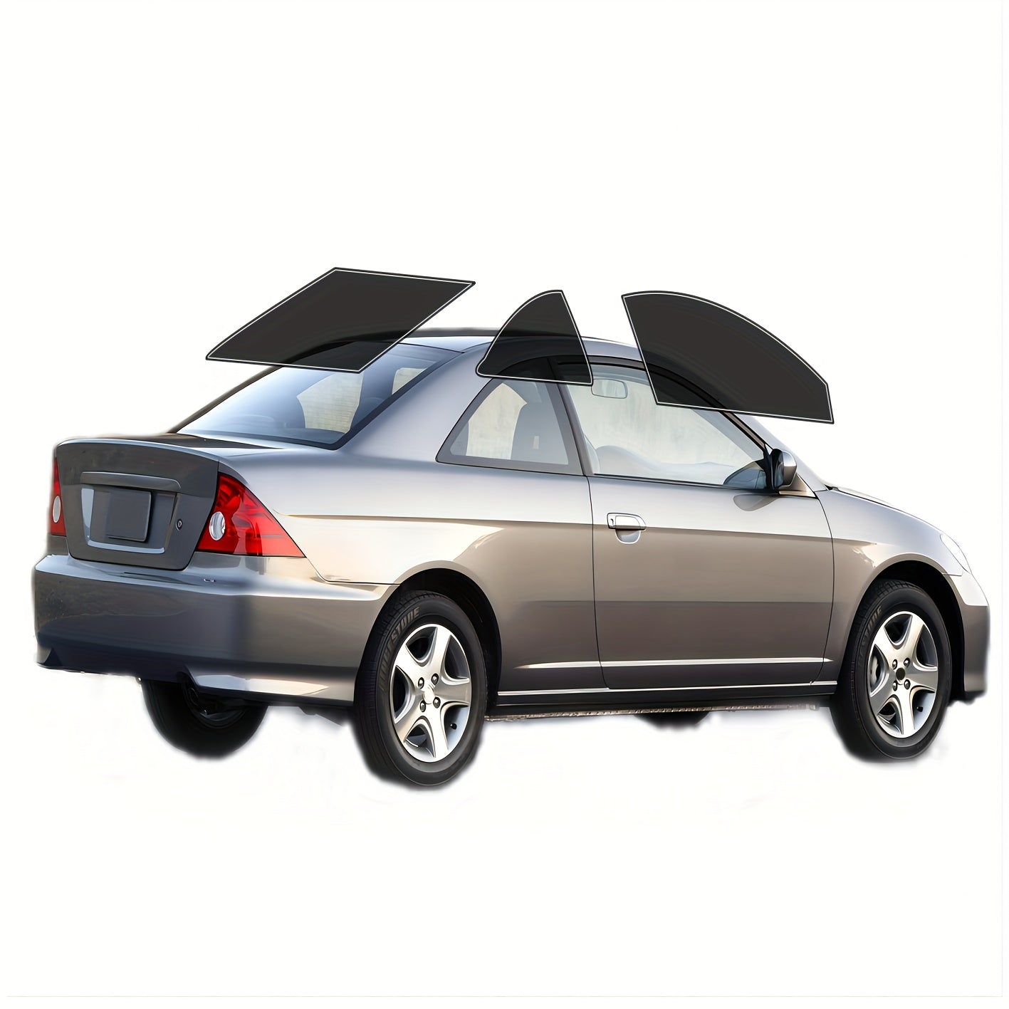 Pre-Cut Window Tint Film for 2001-2005 Honda Civic Coupe