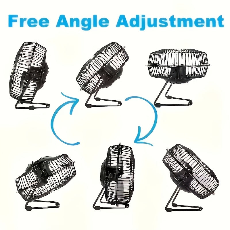 WEIHAOXI 1pc Outdoor Solar Fan with Detachable Solar Panel - Ideal for RV, Camping, Car & Attic Ventilation. This Quiet Solar Fan is Perfect for Cabins, RVs & Pet Shelters.