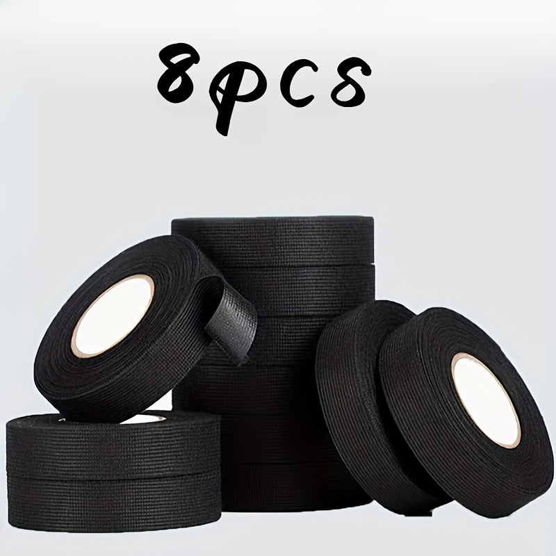 Flexible Adhesive Tape – Heat-Resistant Automotive Wiring Harness Tape, Anti-Noise & Wear-Resistant Tape, Flame-Retardant Auto Tape, Soundproofing Tape, Woven Damping Tape