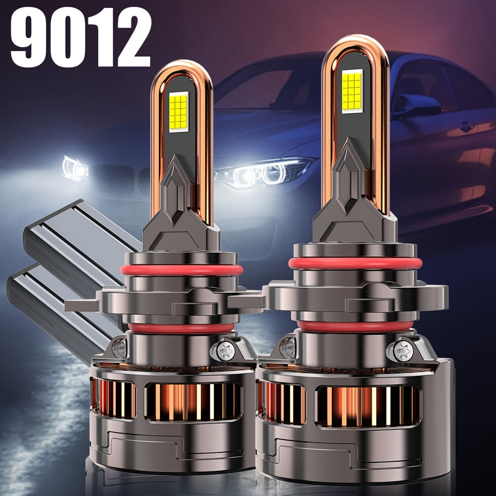 2pcs LED Car LED Headlight Bulbs, 7500K, 950% Brightness, 57200LM, Plug-and-Play, 300W, 9H1, H4, 9003, HB2, H7, H18, H8, H9, H11, H16, 9005, HB3, 9006, HB4, 9012, HIR2, Aluminum, 12-24V, 9570 CSP CHIP, No Battery Included