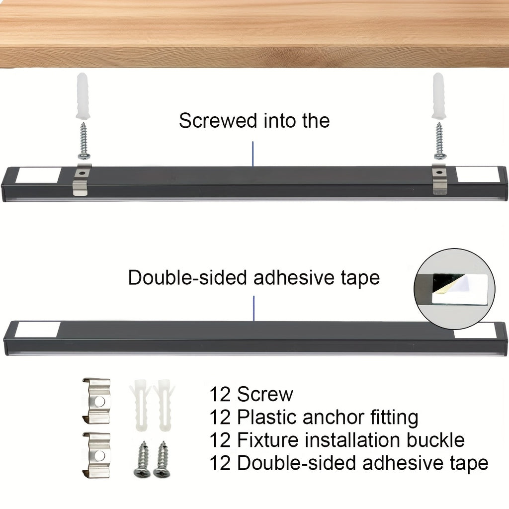 Splicing black light strip, UV black light tube, UV fluorescent light, DIY splicing light, suitable for gaming room ambiance light, Halloween, Thanksgiving, Christmas parties, disco, birthday, fluorescent posters, body painting, event scene lighting