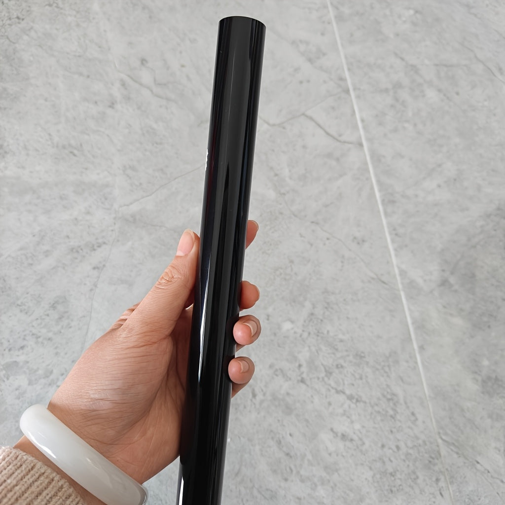 7.87×11.81英寸高光泽乙烯基汽车薄膜，pet光面黑色，适用于汽车、摩托车、台式机、电脑和笔记本电脑贴纸，无气泡，DIY个性化自粘，情人节礼物