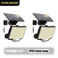 2 Pack Solar 106 LED Commercial Street Lighting Light, Sensor Industrial Area Lighting Light, Portable Shopping Mall Emergency Exit Light, 3 Lighting Modes, Suitable for Warehouses, Garages, Parking Lots, Courtyards, Parks, Amusement Parks