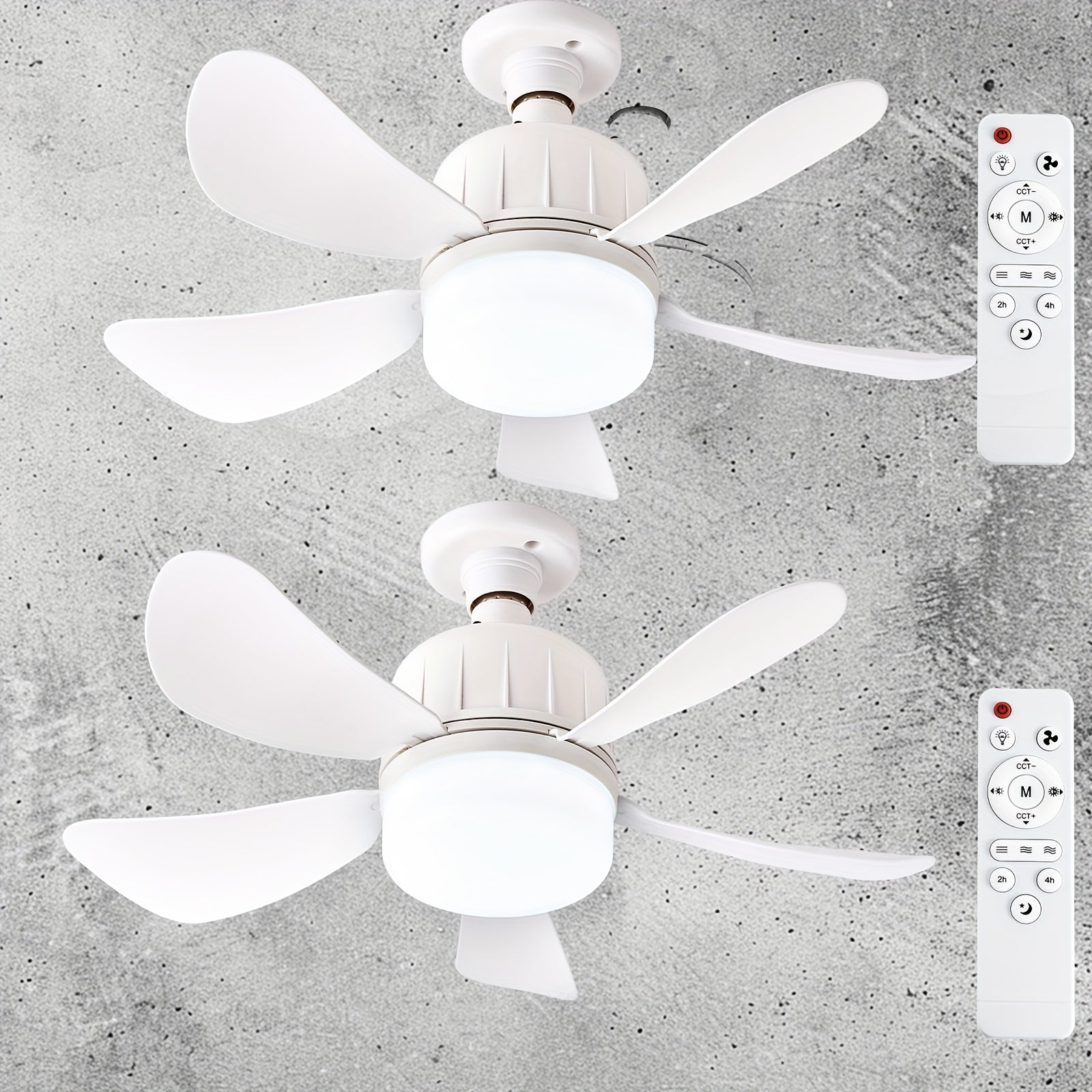 Ceiling Fan with Adjustable Blades, 3 Speed Levels, Overload & Short Circuit Protection, Energy-Saving Cooling Design for Living Room and Bedroom