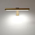 1Pcs 12.6 Inch LED Vanity Mirror Light, Rechargeable Battery, Dimmable Brightness, Sticker/Screw Mount, USB Powered, Modern Matte Finish, Ideal for Artwork Portrait Gallery Lighting