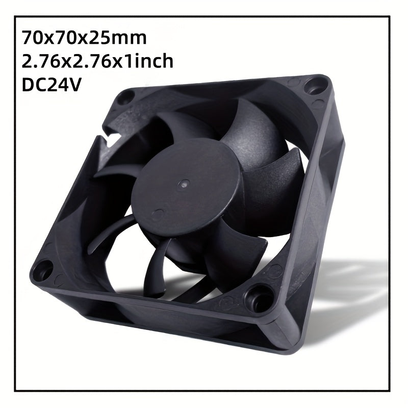 5V 12V 24V Computer Cabinet Cooling Fan, 5/6/7/8cm 3.54Inch 4.72Inch High Airflow Inverter Silent Power Supply Fan