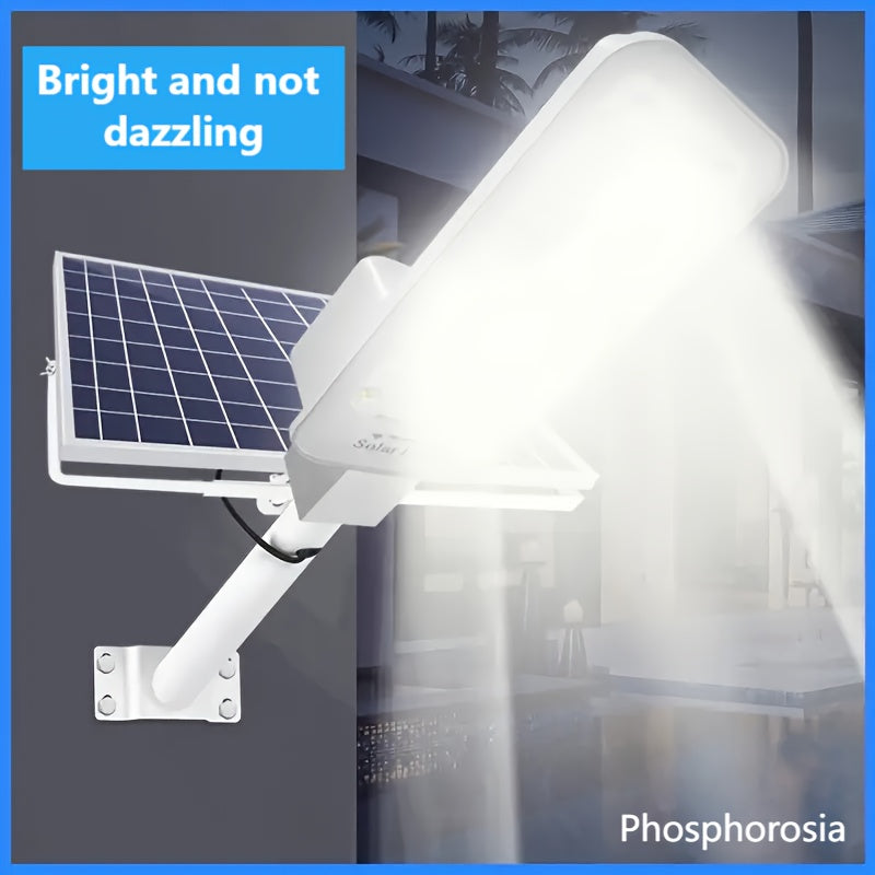 Solar Street Light, Solar LED Wall Light, Solar Courtyard Light, Outdoor Lighting, 6000mAh Lithium Battery, Smart Light Control, with Remote Control, Solar Charging