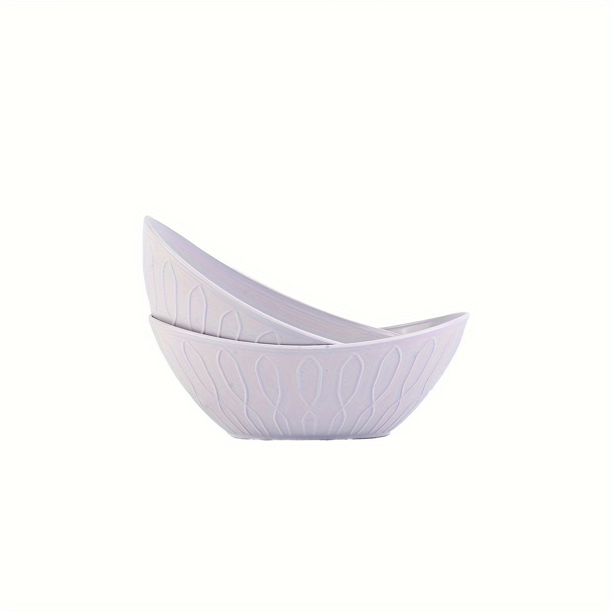 2PCS Ingot Shape Unbreakable Bowl – Kitchen Bowl for Oatmeal & Salad, Serving Bowl for Salad, Side Dishes, Pasta