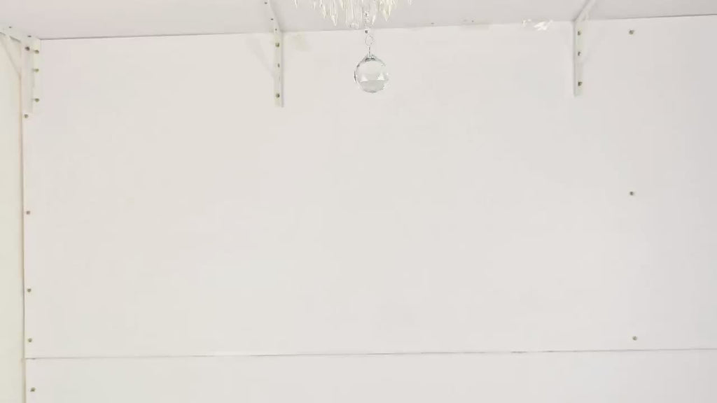 19.7-Inch Crystal Chandelier Crystal Ceiling Light LED Recessed Light Modern Pendant Light Suitable for Living Room Bedroom Dining Room (Cool White), Bedroom Chandelier, Fashion Chandelier, Elegant Chandelier