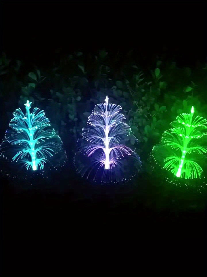 太阳能水母灯 7色变色LED景观灯 防尘太阳能装饰灯 花园小径圣诞新年庆典节日装饰礼物