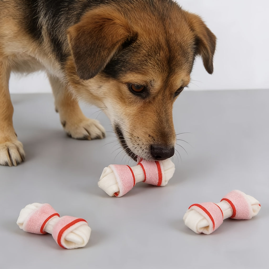 3pcs狗狗磨牙玩具-适合小型犬雪纳/泰迪/博美，用于狗狗磨牙/洁齿/训练的良好磨牙玩具，狗狗爱咬磨牙玩具，耐咬耐啃玩具
