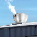 VEVOR Commercial Kitchen Exhaust Fan – 2109 CFM Restaurant Top Hood Exhaust Fan, 0.75HP 560W Direct Drive Food Truck Range Hood Exhaust Fan, High Speed Low Noise for Warehouse, Agriculture