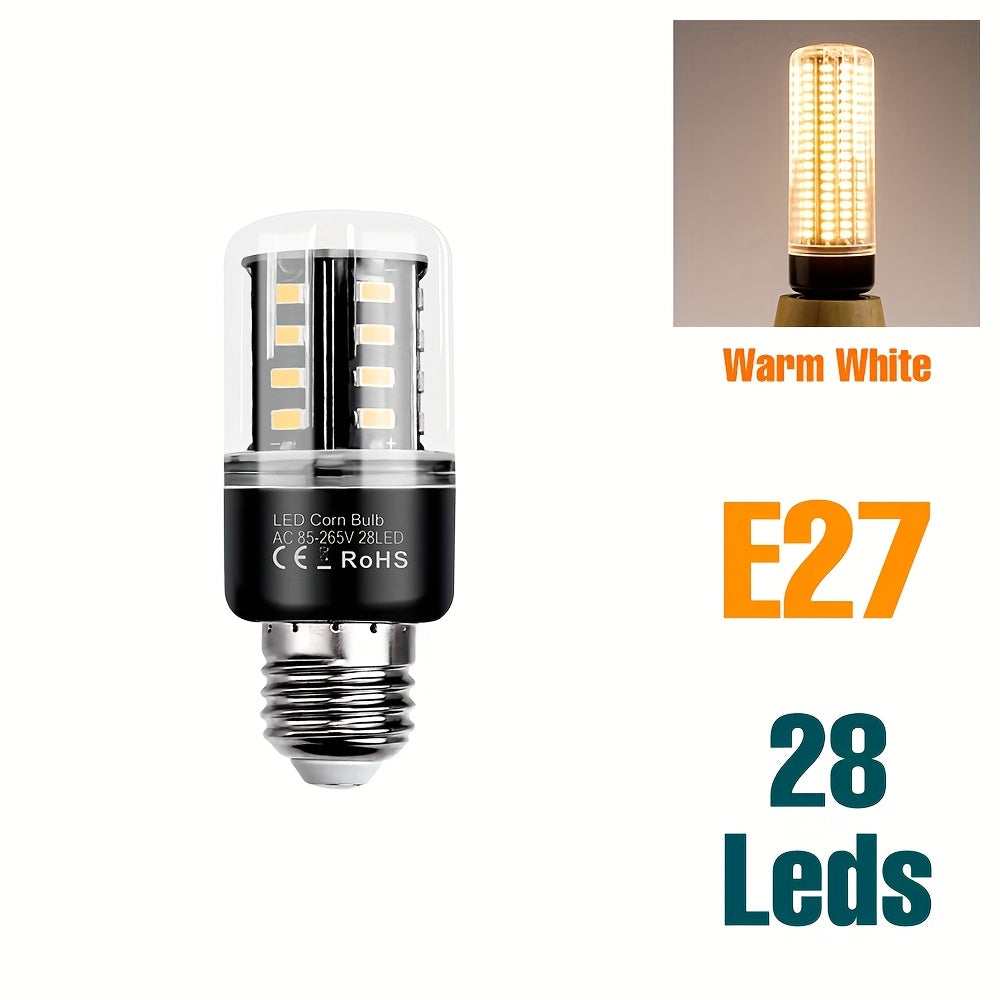 LED bulb E26/E27 corn light E14 indoor spotlight B22 ceiling light AC85-265V candle light 220V recessed downlight 110V flicker-free eye-protection pendant light for living room kitchen bedroom bathroom office