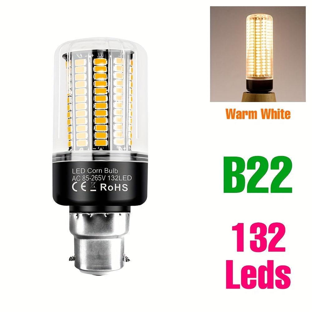 LED bulb E26/E27 corn light E14 indoor spotlight B22 ceiling light AC85-265V candle light 220V recessed downlight 110V flicker-free eye-protection pendant light for living room kitchen bedroom bathroom office