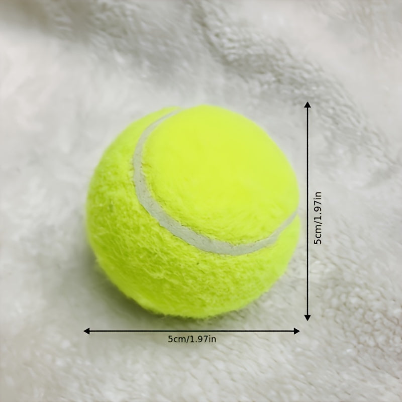 1.97英寸（5 厘米）4pcs/6pcs/7/10/12/20pcs小型犬网球玩耍和训练用宠物用品 狗狗宠物球耐咬磨牙宠物球高弹力撕咬不破宠物球