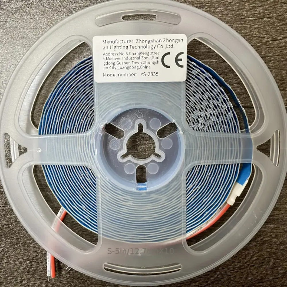 LQHZMYY 12V/24V LED燈條，3000K-6500K LED燈帶，櫥櫃下照明，樓梯，走廊，陽台，婚禮裝飾，室內樓梯照明，可裁剪且易於安裝
