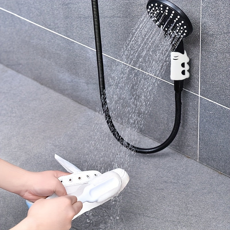 1pc Suction Cup Shower Head Holder - Portable, Rustproof, Freely Adjustable Position