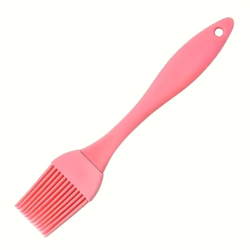 1PC Silicone Brush, Household Basting Brush, Outdoor BBQ Brush, Kitchen Baking Accessory, Cream Pastry Brush, Essential Kitchen Gadget.