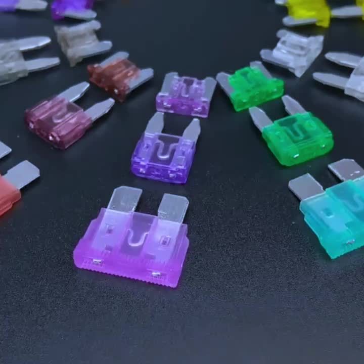 120-Piece Mini Fuse Auto Fuse Assortment Kit, Blade Fuse Kit with Puller Tool, Mini Color-Coded Plug-In Fuses (2A/3A/5A/7.5A/10A/15A/20A/25A/30A/35A), for Cars, RVs, Trucks, Motorcycles, Boats, SUVs & More