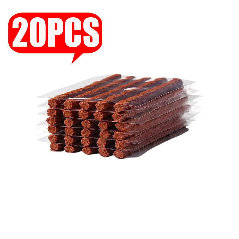 Universal Easy-Use Emergency Tire Repair Strips for Car/Motorcycle/Bicycle (5/10/20/30/40-Piece Pack)