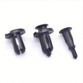 200-Piece 10mm Plastic Push-Type Retainer Fasteners – Bumper Pin Auto Clips Plastic Fixing Kit, Common Size Auto Push Rivets, Universal Plastic Fender Clips
