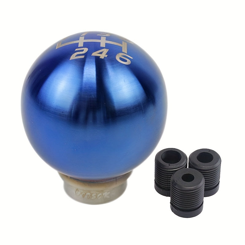 Universal Shift Knob, 5/6 Speed Design, Stainless Steel Material, Ideal Choice for Racing and JDM Enthusiasts, High Quality Knob