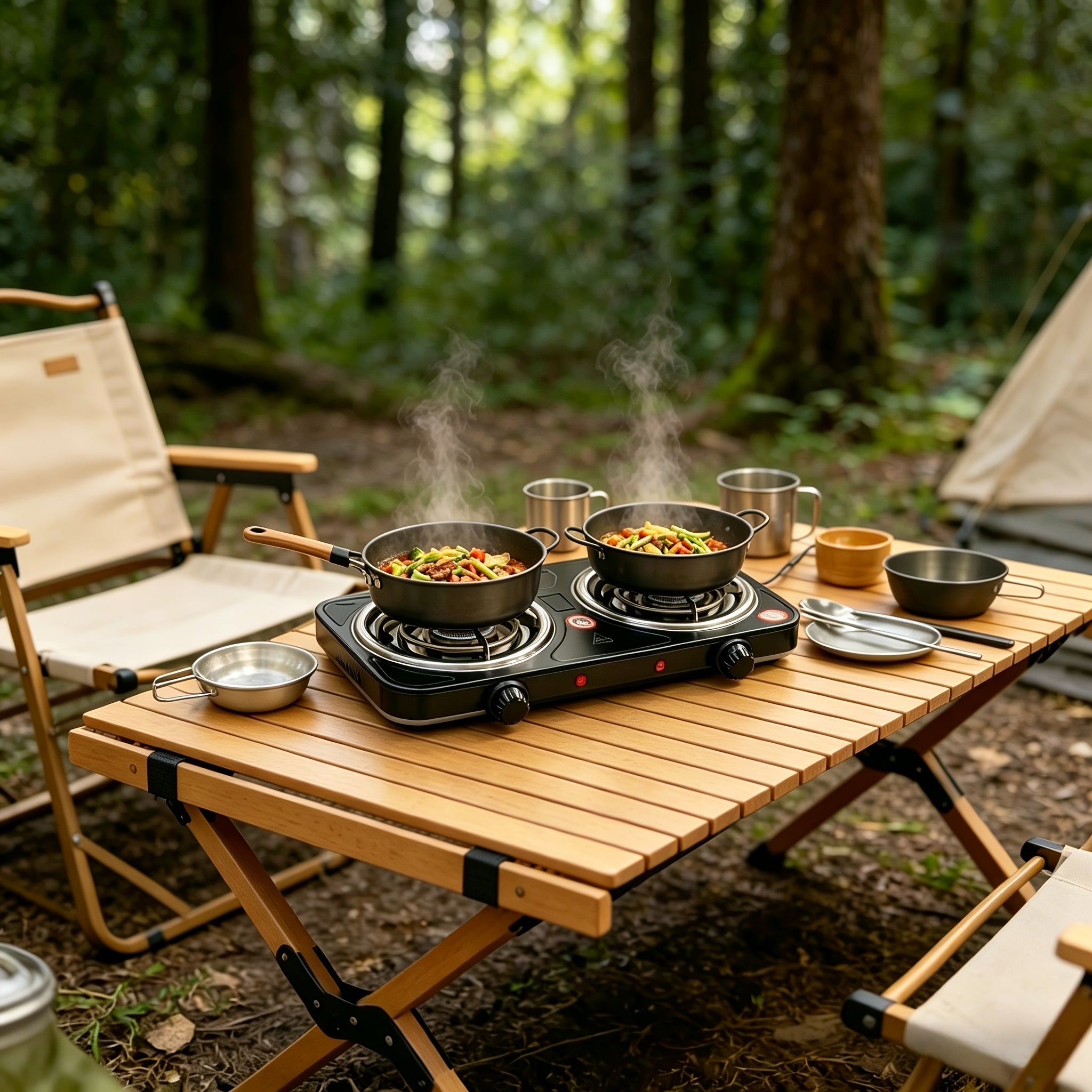 Portable Electric Stove, Desktop Electric Cooktop, Adjustable Knob Temperature Control, Perfect for Heating Milk & Coffee, Ideal for Home, Office, Dormitory & Camping Cooking. Electric Charcoal Stove, Heater