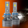 2PCS LED Car Headlights, Compatible with H1/H4/H11/H7, 9005/9006/9012 - 29800LM, 250W High/Low Beam, 6500K Cool White Light, 600% Brightness Increase, Plug-and-Play System, Built-in & External Driver, No Battery Needed