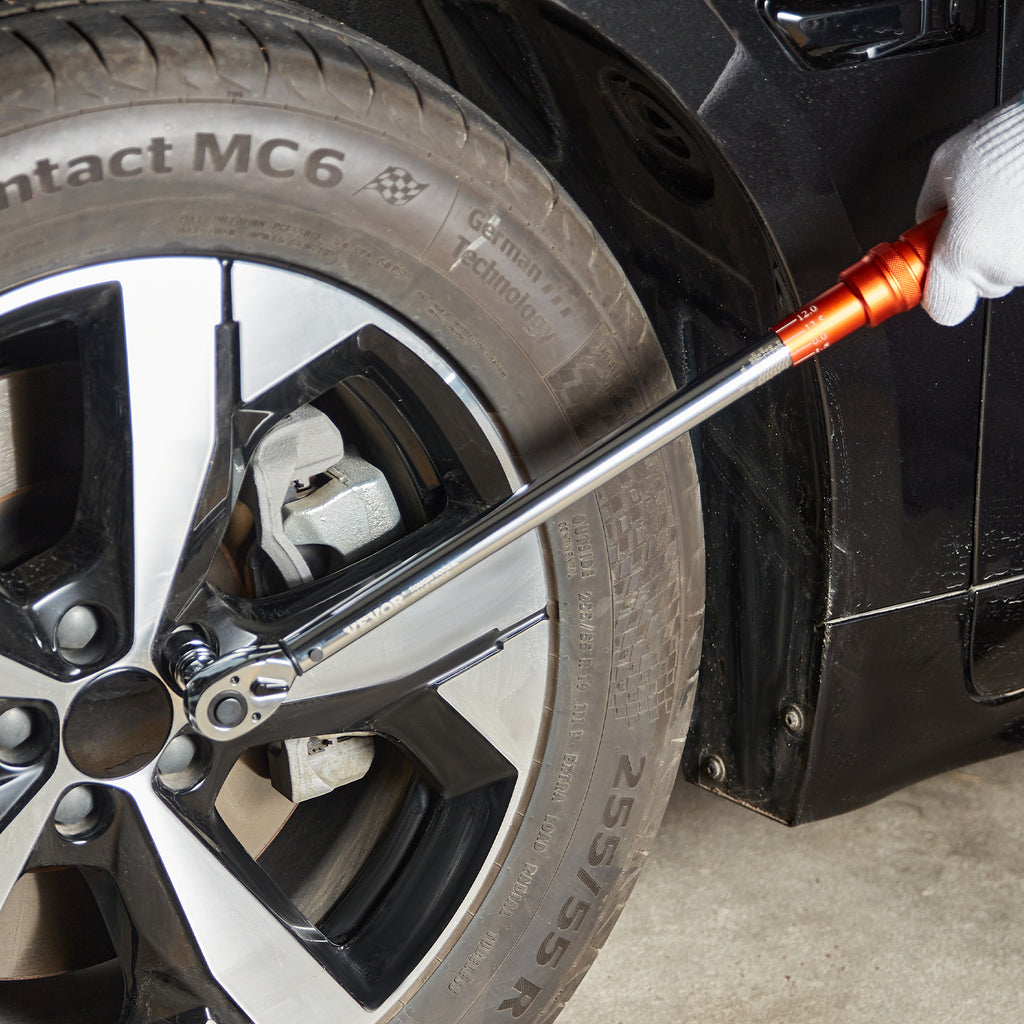 VEVOR Torque Wrench, 1/4“ / 3/8” / 1/2“ Drive Click Torque Wrench 10-80 ft-lbs / 20-200 in-lbs / 25-250 ft-lbs 3-23 Nm / 34-340 Nm / 14-110 Nm, Dual-Direction Adjustable Torque Wrench Set