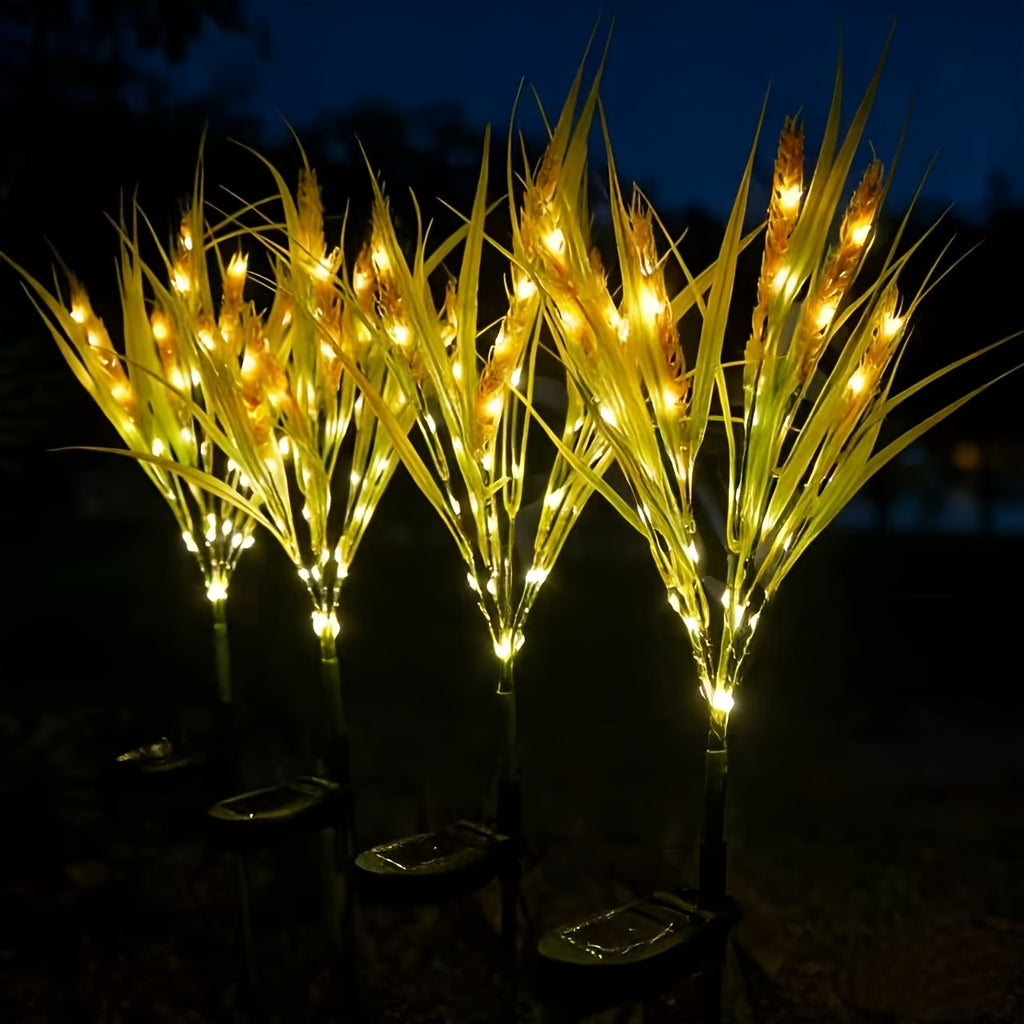 Solar Glowing Wheat Ear Light, Perfect for Field, Garden, Camping Decorative Ambient Light, Gift Giving