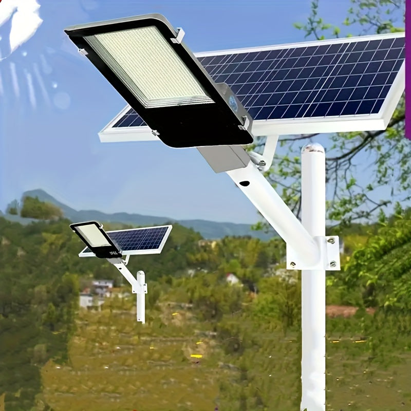 High Power Solar Street Light 6000mAh, Outdoor Garden Sunroom Remote Control, Waterproof Wall Light, Solar Street Light