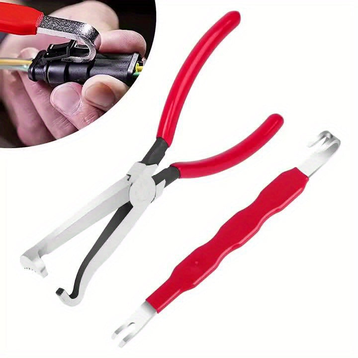 Electrical Disconnect Pliers & Connector Separator, Automotive Terminal Connector Removal Tool Set, Disconnect Tool, Electric Pliers for Quick Wire Disconnect, Plug Separator