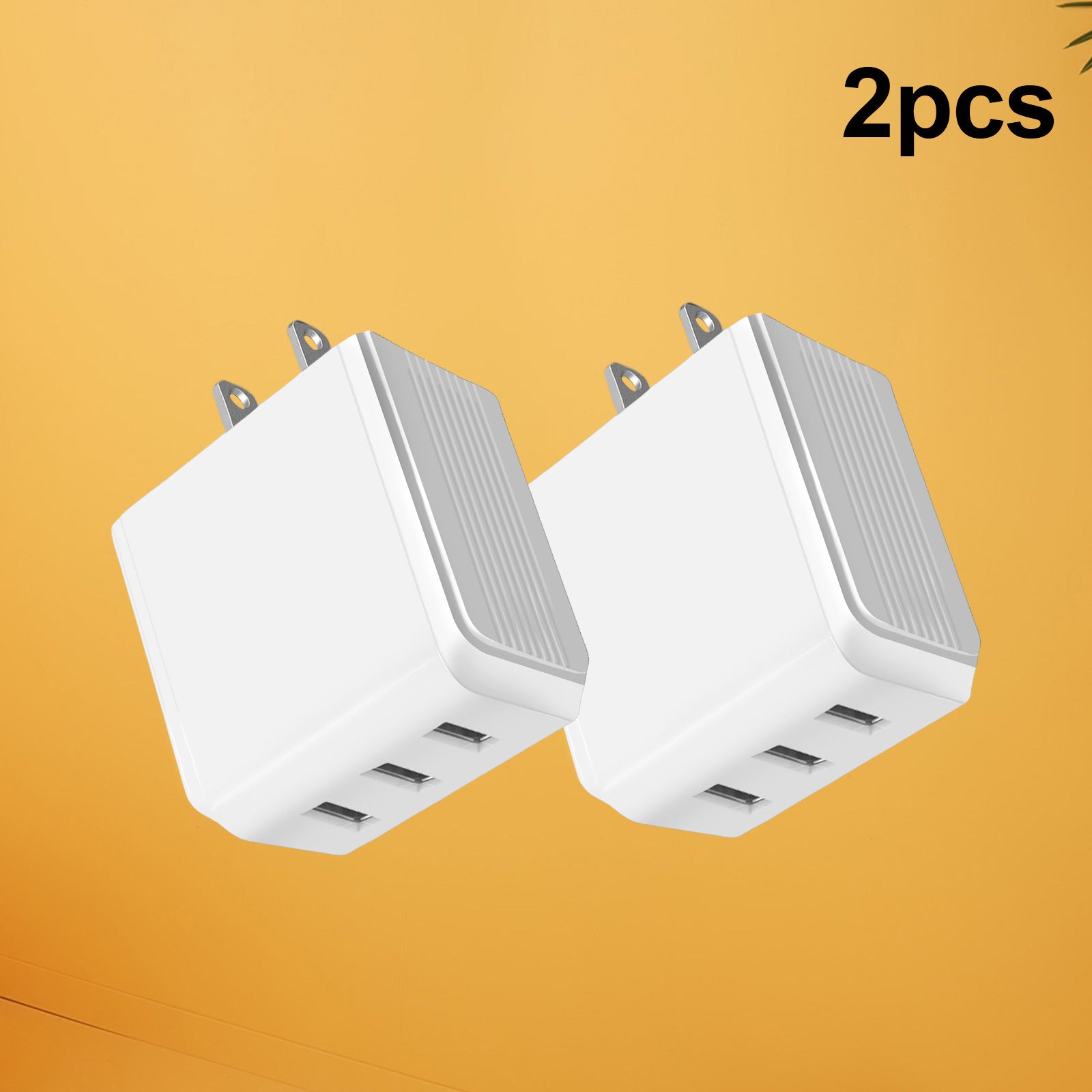 USB Charger Cube, Wall Charger Plug, 3-Muti Port USB Adapter Power Plug Charging Station Box Base for I Phone 15 14 13 12 Pro Max Mini SE 11 Pro Max/ X/ 8/ 7
