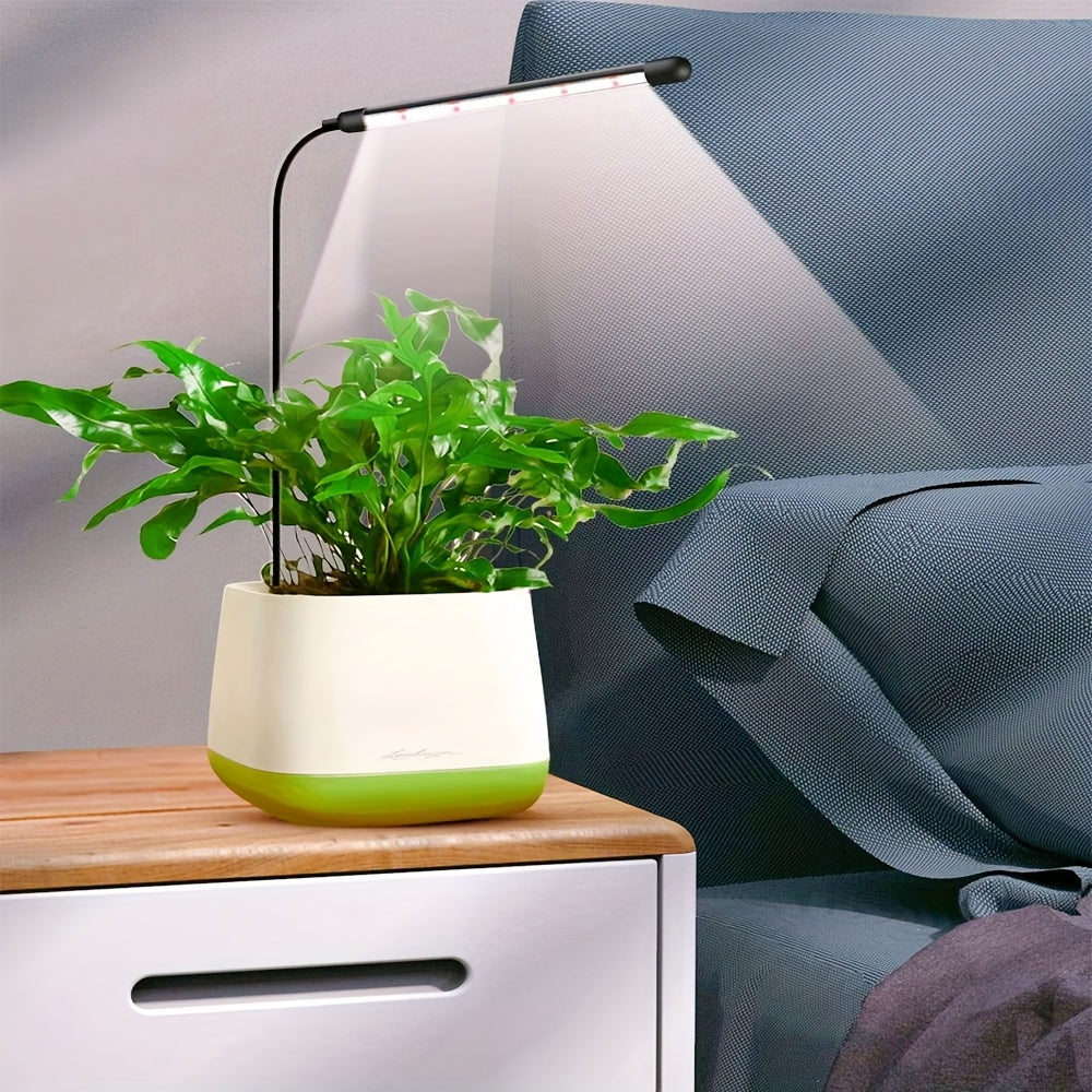 LED Plant Grow Light, USB Mini Full Spectrum Plant Light, 6000K Horticulture Grow Lamp with Control, Perfect for Indoor Plant Cultivation and Flowering