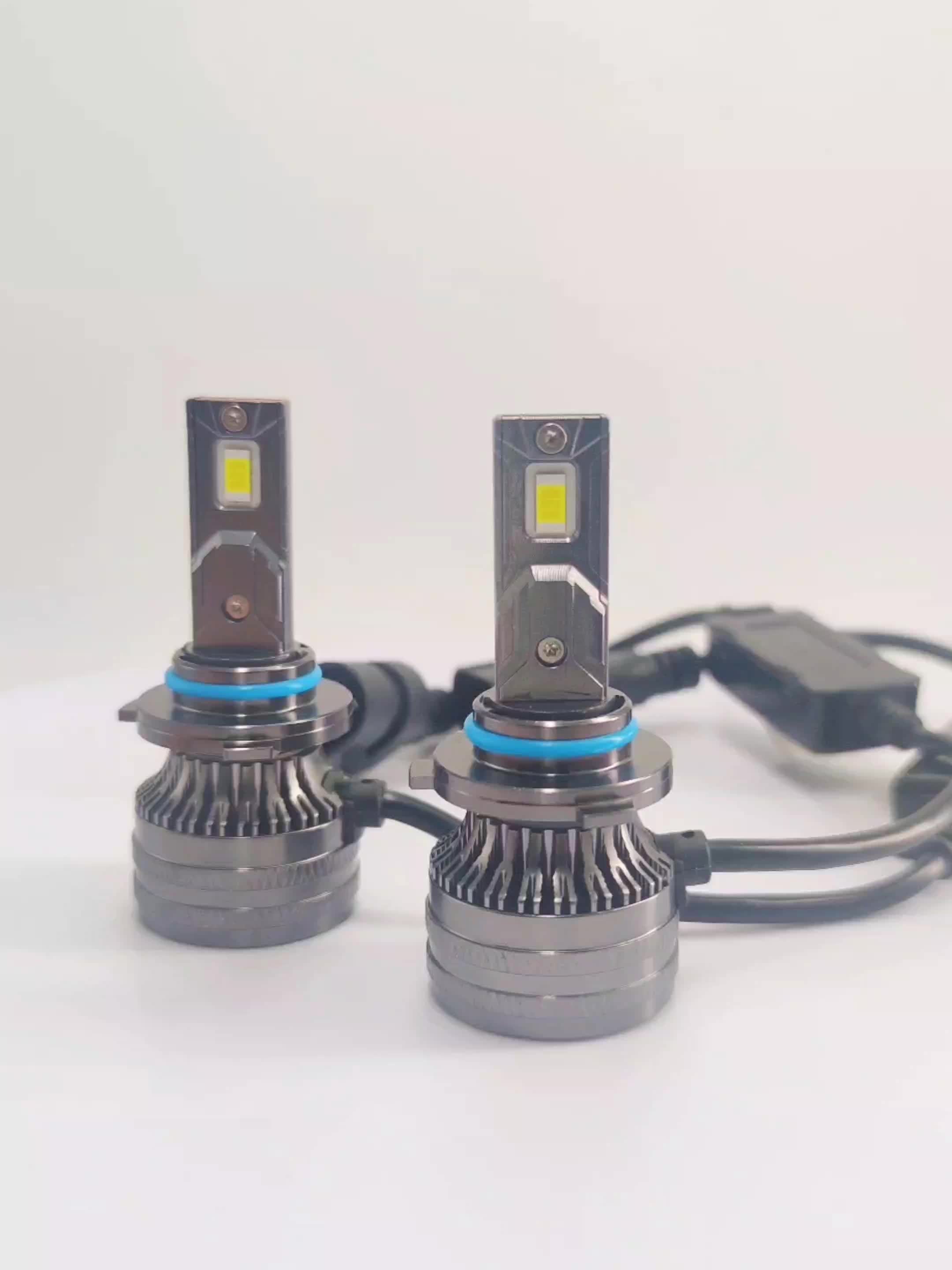 2Pcs H1 LED H7 H4 LED H11 HB3 9005 HB4 9006 9012 HIR2 Bulbs Car Headlights 30000 Lumens 350W Auto Front Light 12V 6500K